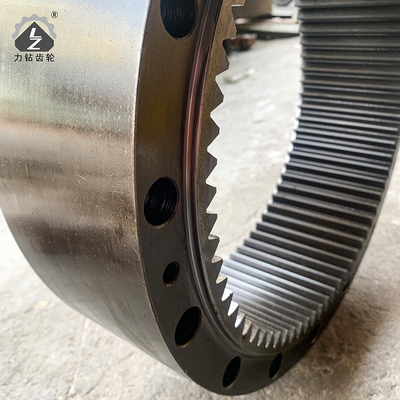 Maschinerie-Teile E320C-Bagger-Swing Ring Gear Rotary Hydraulic Construction